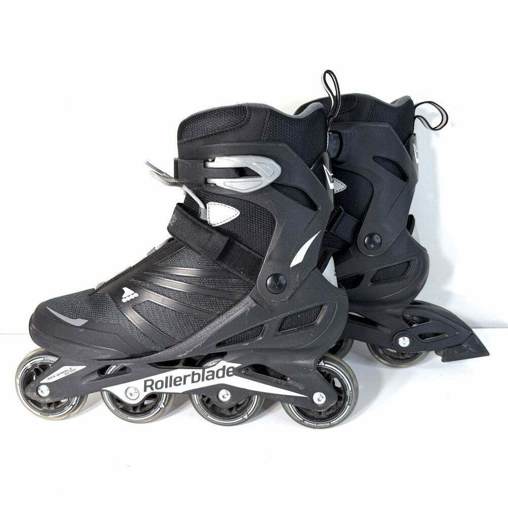 Rollerblade Zetrablade Inline Skates Mens 11 Black Performance Athletic Outdoor - Picture 3 of 10